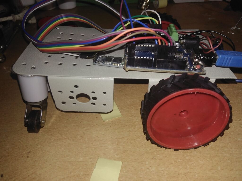 Bluetooth Control Mini Car using Bluetooth Module HC-05 and mobile app with code