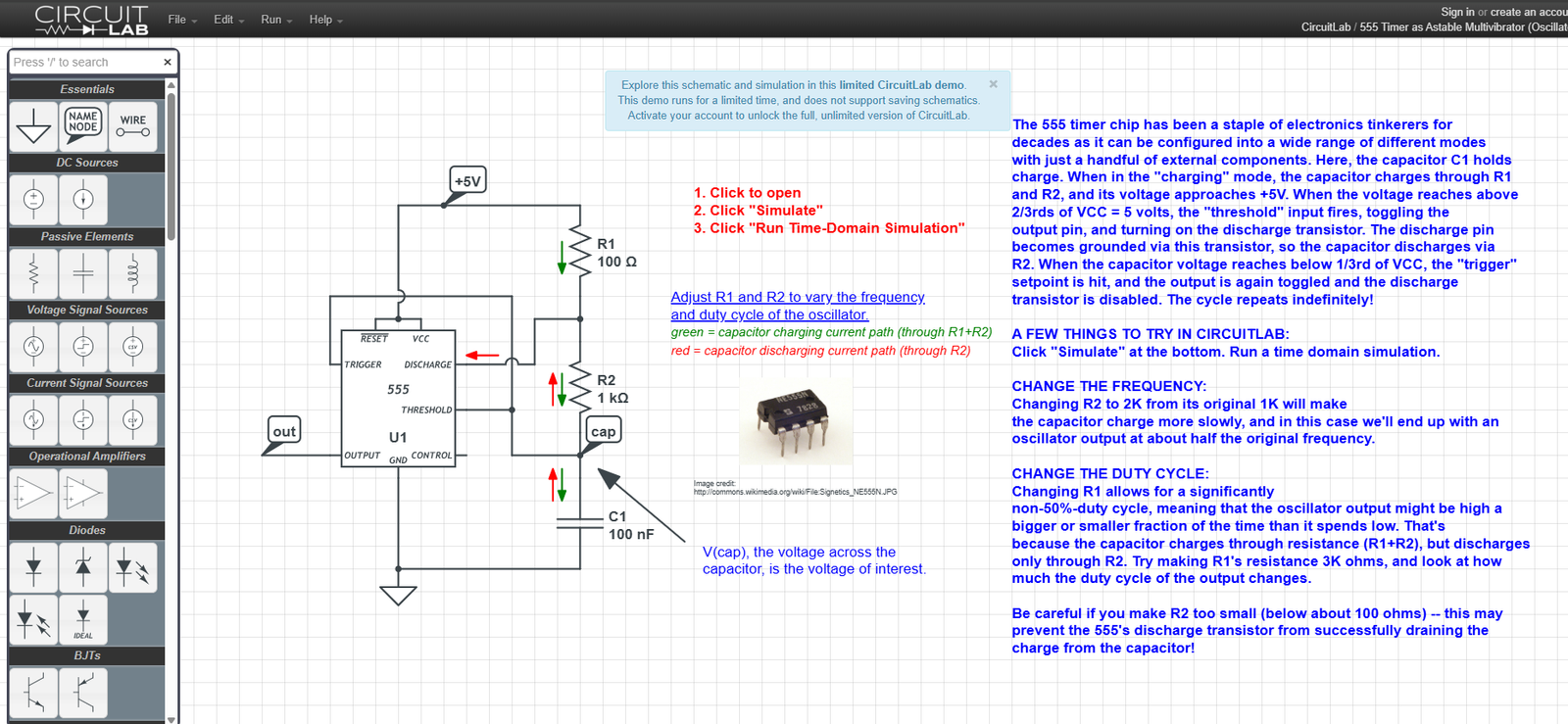 CircuitLab – Professional Grade Online free simulating Tool