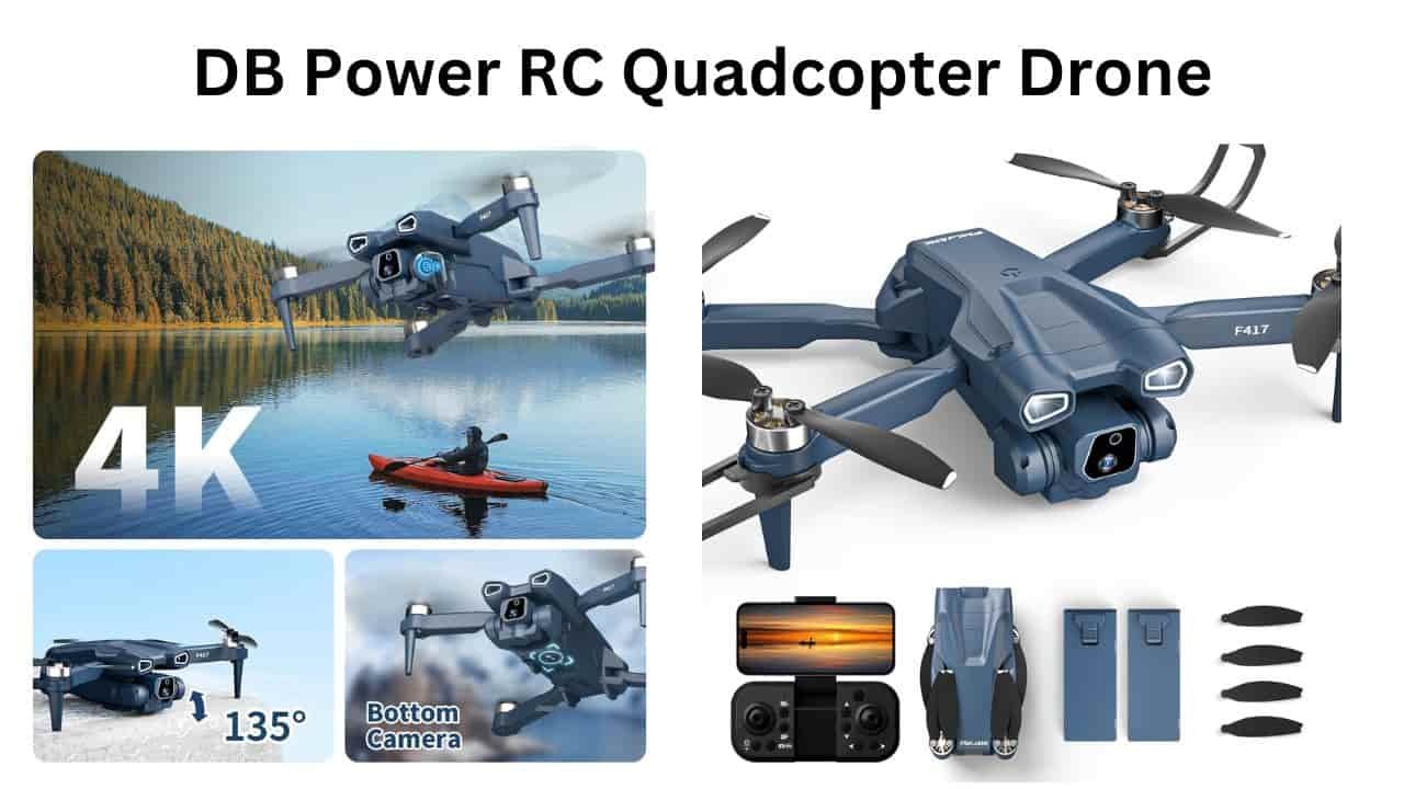 DB Power RC Quadcopter Drone on amazon