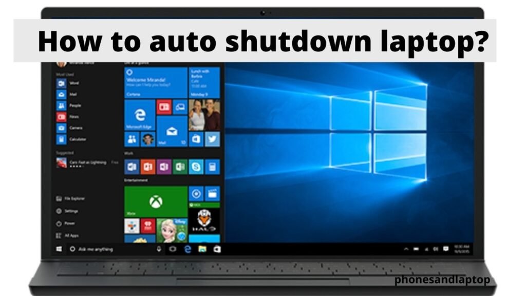 How to make auto shutdown on windows? How to auto shutdown laptop?