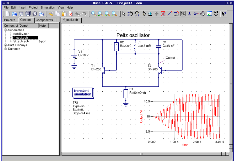 QUCS – Quite Universal Circuit Simulator