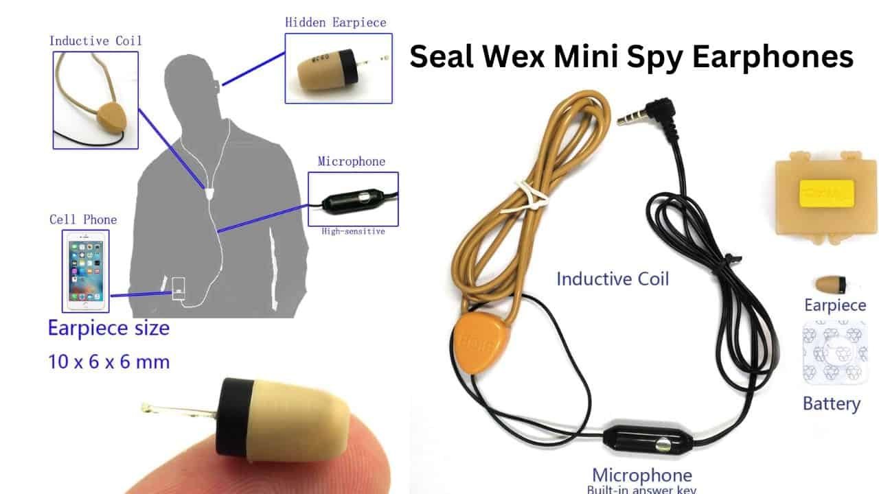 Seal Wex Mini Spy Earphones on amazon