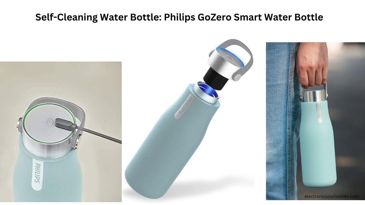 Self-Cleaning Water Bottle: Philips GoZero Smart Water Bottle