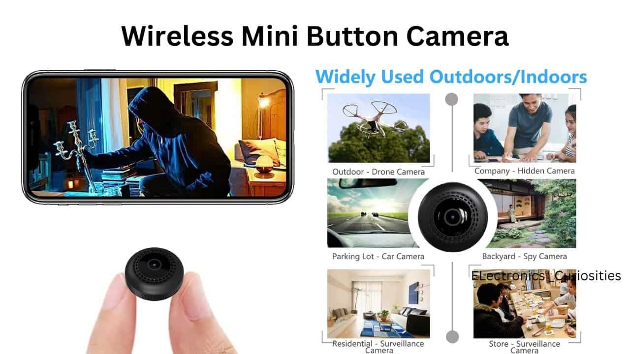 Wireless Mini Button Camera