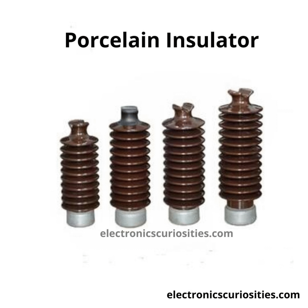 Porcelain Insulator in transmission line