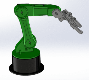 3D Printed Robotic Arm DIY Kit – Student Educational Project (Only 3D Printed Parts + Nuts & Bolts Included)