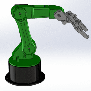 3D Printed Robotic Arm DIY Kit – Student Educational Project (Only 3D Printed Parts + Nuts & Bolts Included)