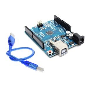 Arduino UNO R3 SMD Development Board (With USB Cable)
