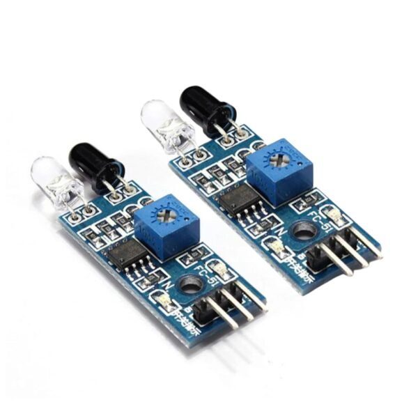 IR Infrared Obstacle Detection Sensor Module (Pack of 2)