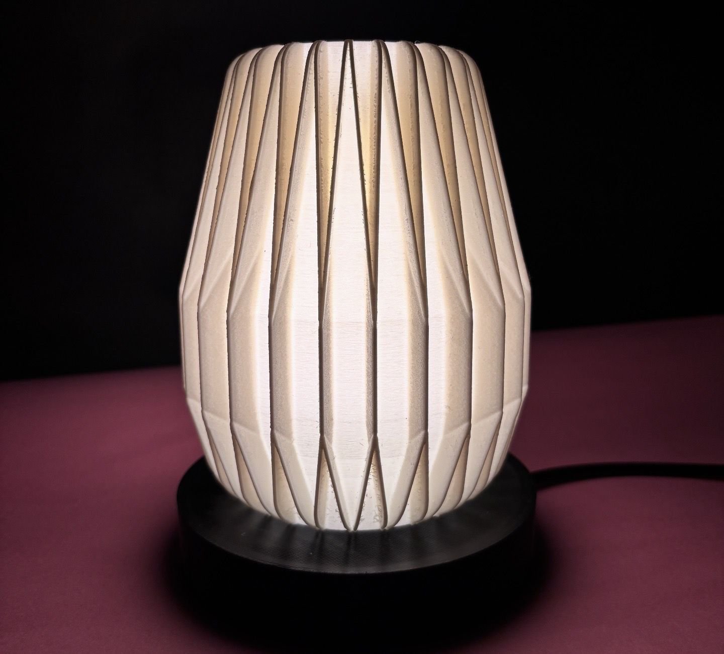 Velvet Tide 3D printed Lamp in Goa - Image 3